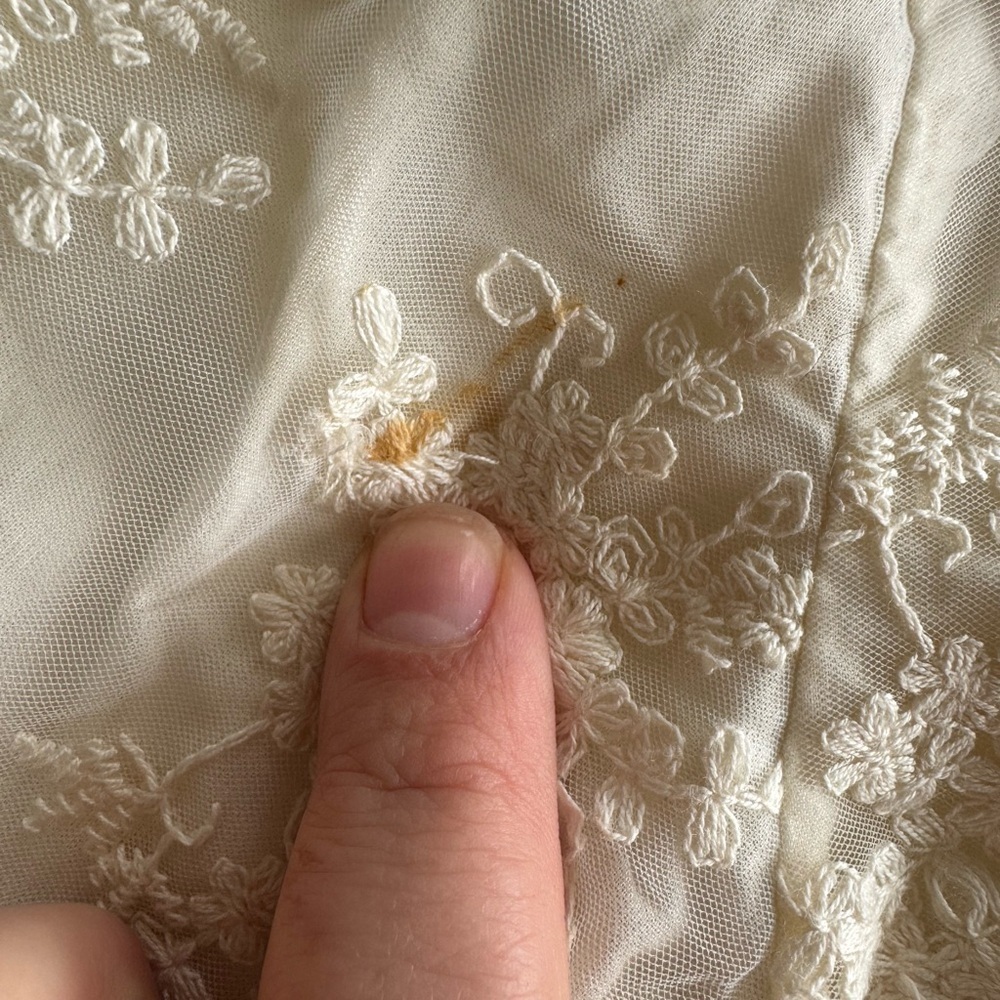 Zara Cream Lace Toddler Dress 18/24 months - Picture 4 of 5